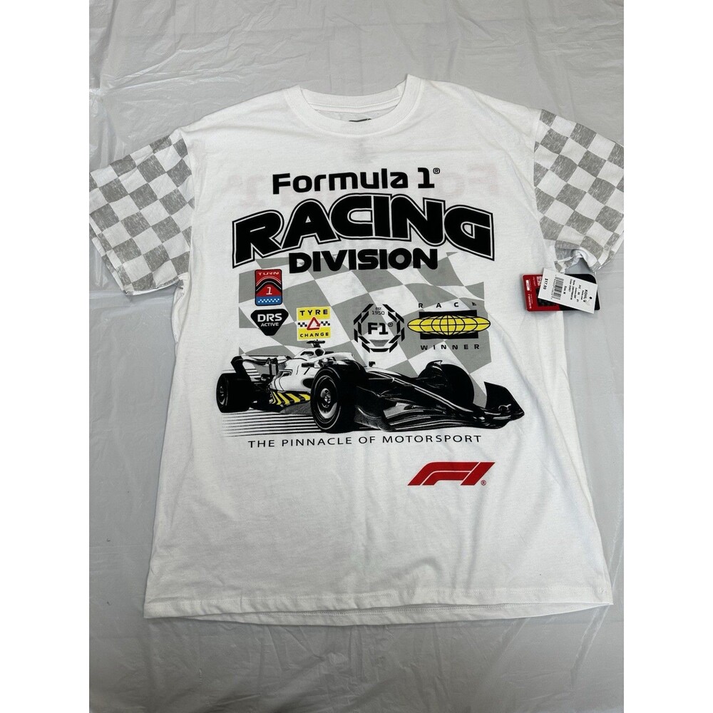 F1 Racing Division Oversized Graphic Tee Size M